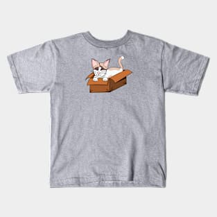 Kitty Kardboard Kids T-Shirt